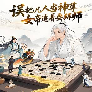 误把凡人当神尊，女帝追着要拜师