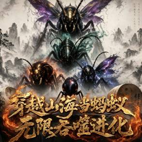 穿越山海当蚂蚁，无限吞噬进化